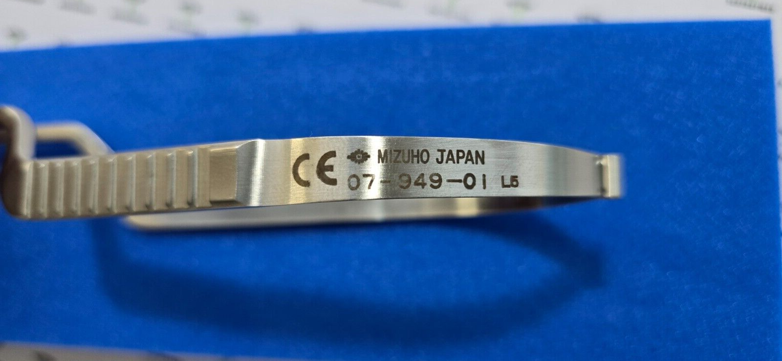 MIZUHO 07-949-01 Surgical Clip Applying Forceps Bayonet Shape