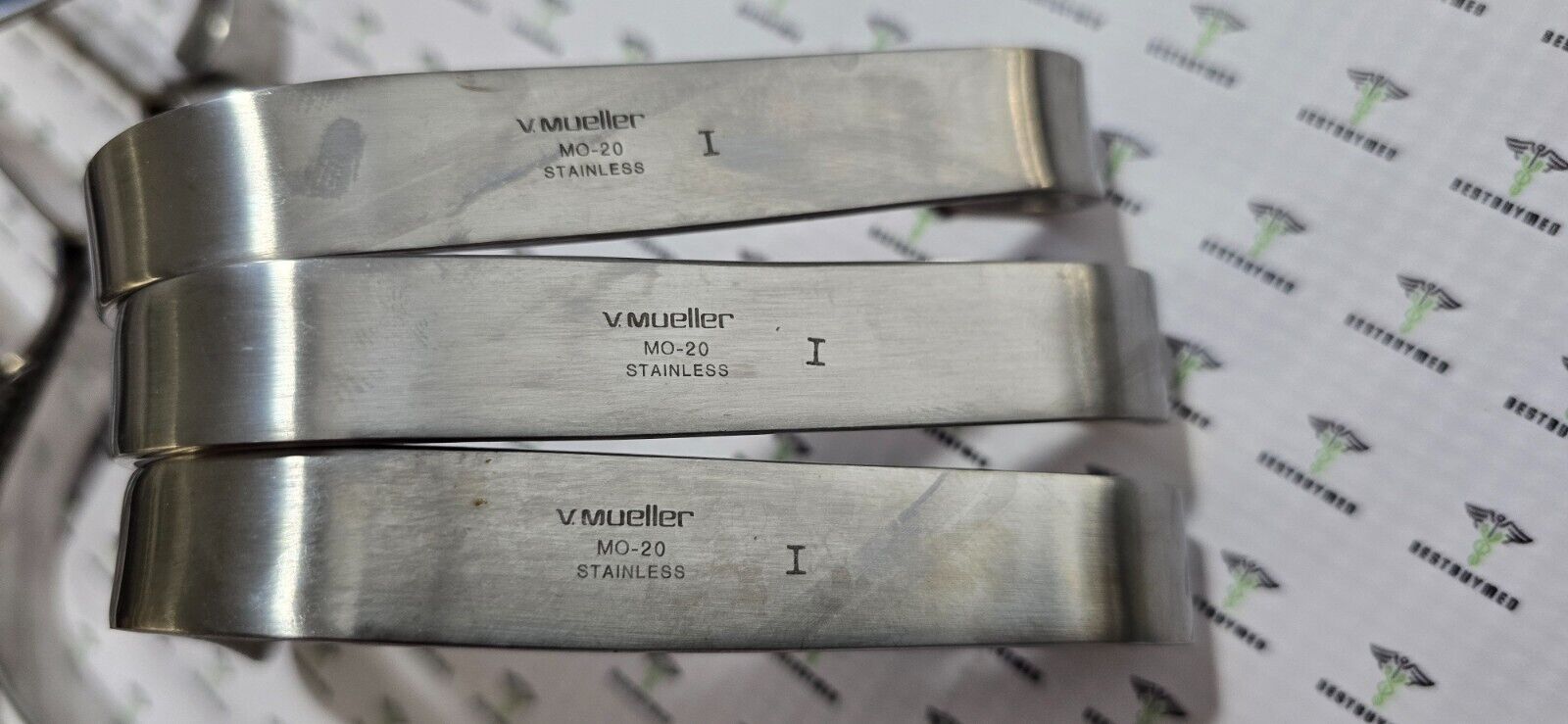 V. Mueller MO-20 Tongue Depressor Surgical Dental Instruments