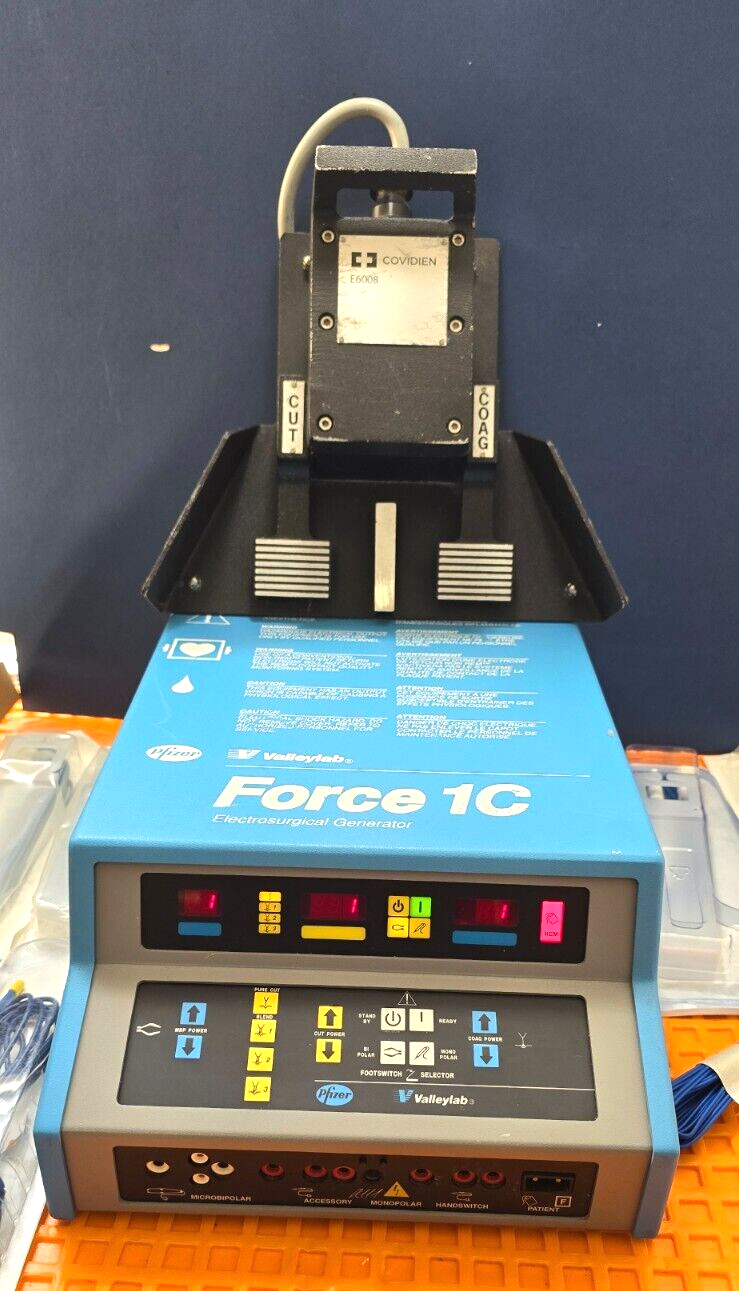 Valleylab Force 1C System with E6008 Monopolar Foot Switch