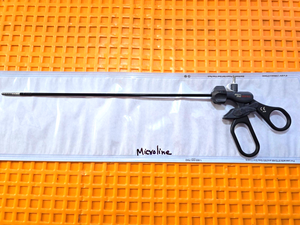 Microline Surgical Monopolar Grasping Forceps 5mm x 36cm Handle Lock