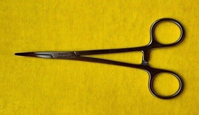 V. Mueller Coller Artery Forceps, Curved, 5.5" REF: SU2724