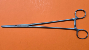 Codman 37-1522 Surgical  Masterson Hysterectomy Clamp Straight 10.5"