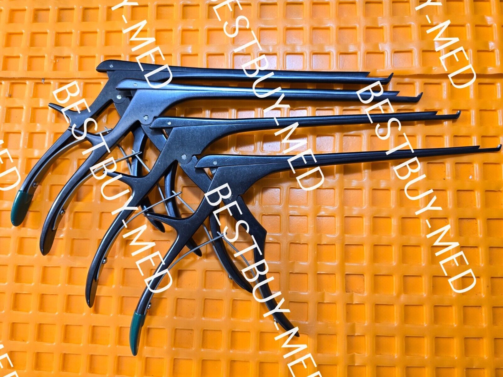 Life Instrument 838-0802-0B Ceramic Coated Kerrison Rongeurs 2,3,4,5mm Set
