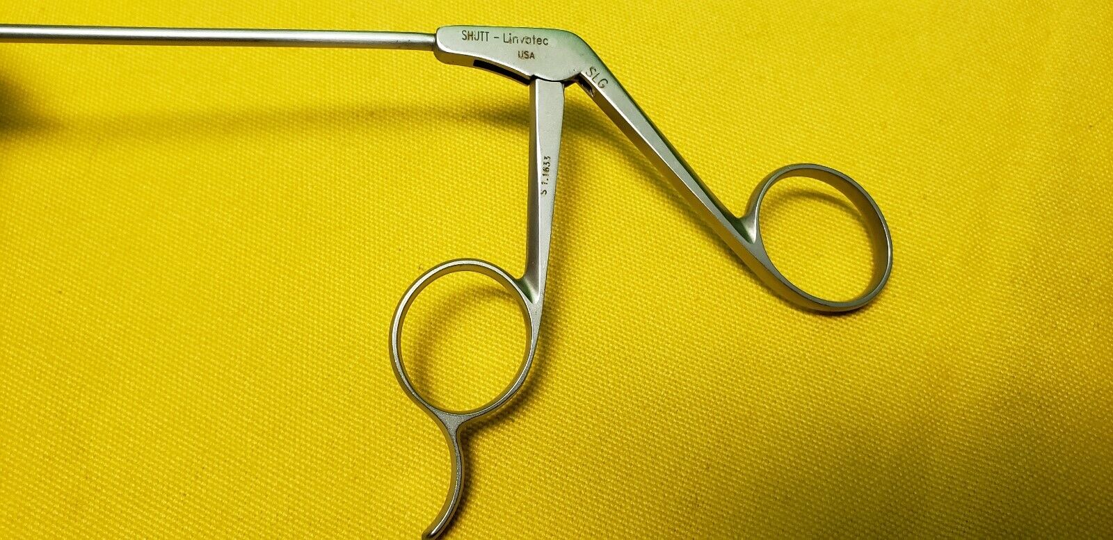 SHUTT - Linvatec Arthroscopy Biopsy Punch Blunt Tip Up REF: S1.1633
