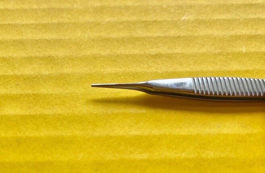 Storz Ophthalmic Lester Fixation Forceps, 1 x 2 Teeth, 3.8" REF: E-1654