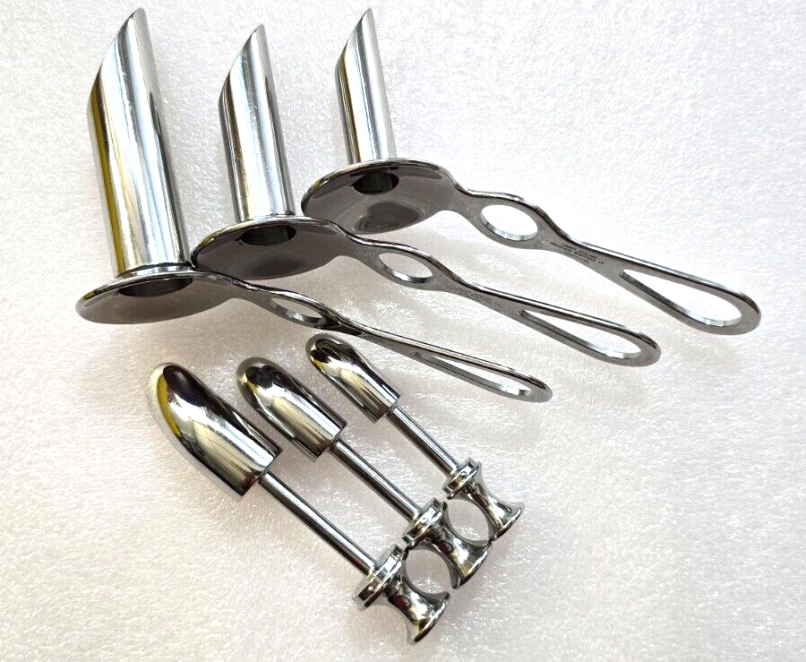 Jarit Surgical Hirschman Anoscope Set Small, Medium, Large