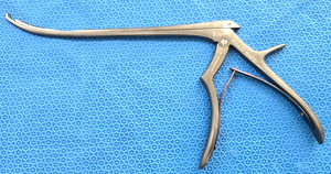 Ruggles Redmond RB4873D Stealth Kerrison Rongeurs 3mm Up 8" x40 Degree Angled