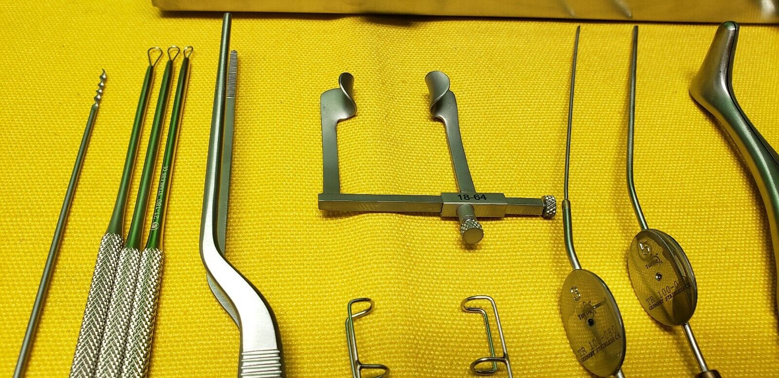 ENT Micro Alligator,Baron Suction 3F,5F,Gruber Ear Specula Belleau Ear Loop Set