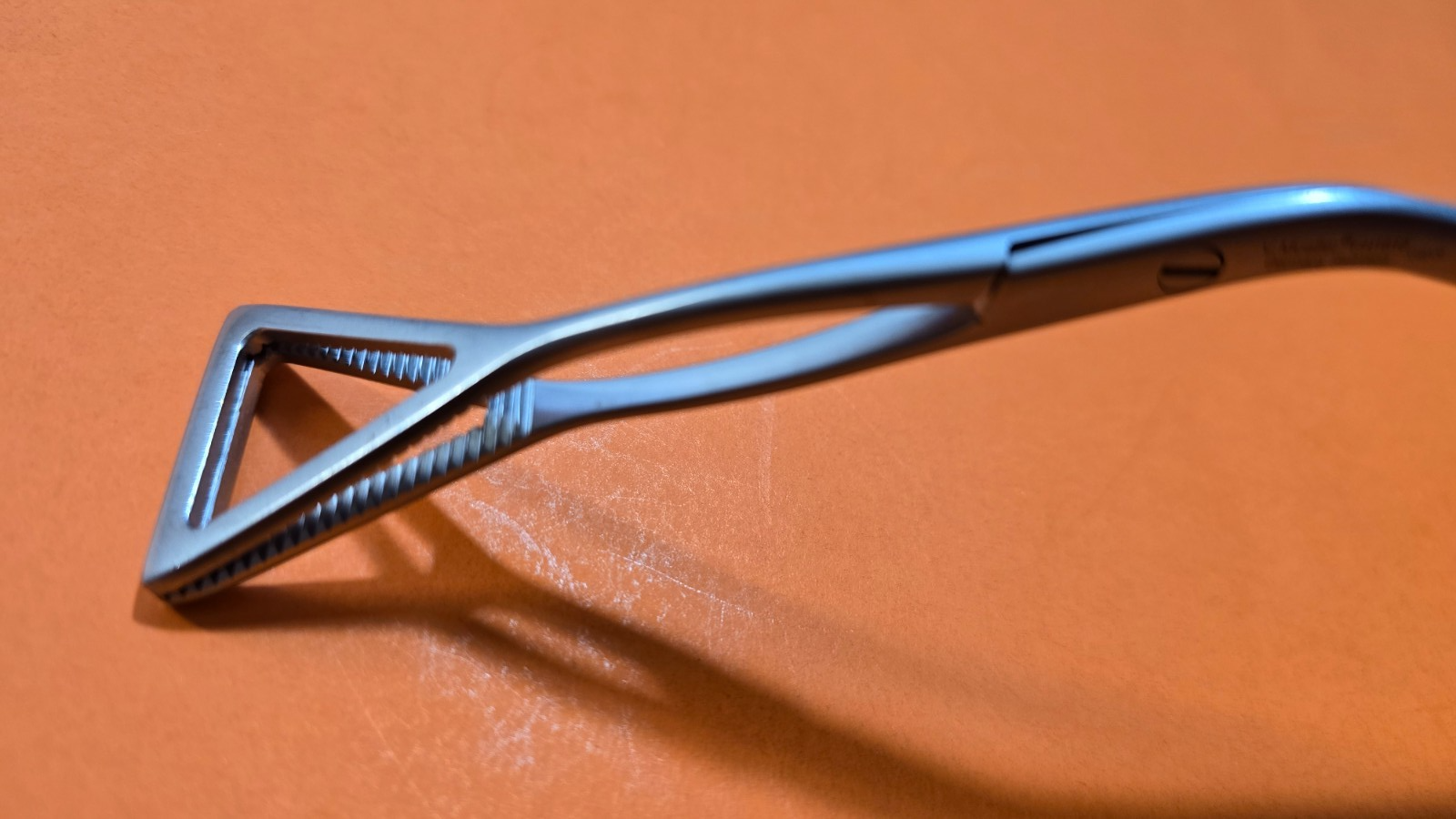 V.Mueller CH 1610 Surgical Lovelace Forceps 8"  Jaws 1" wide