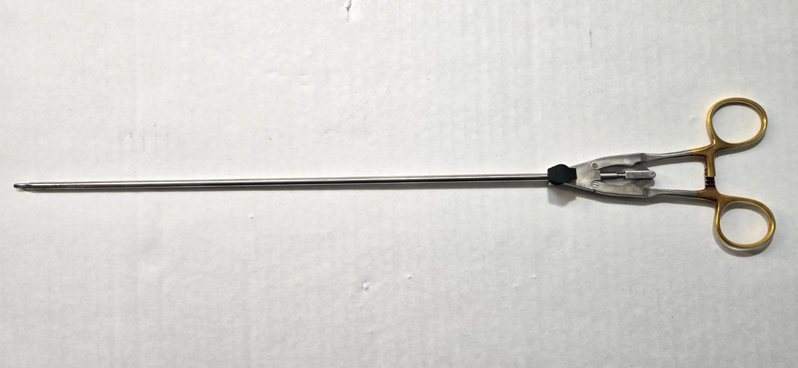 MILLENNIUM Laparoscopic Needle Holder 5mm x 35cm Carbide Jaws.