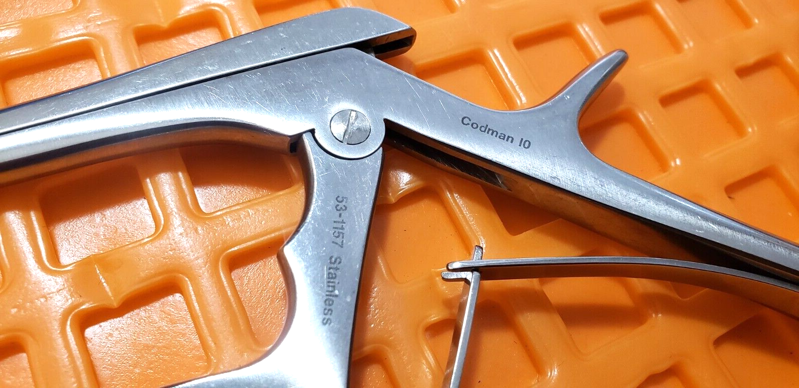 Codman 53-1157 Surgical Orthopedic Ferris Smith Kerrison Rongeur 5mm x 90 Deg