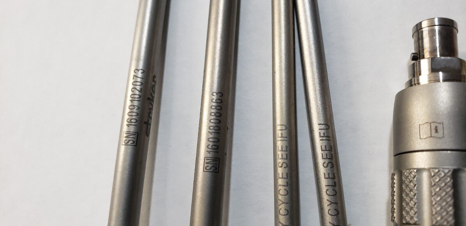 Stryker 5407-200-00H CORE Maestro Drill Hand Switch & 6 Attachments W-Tray