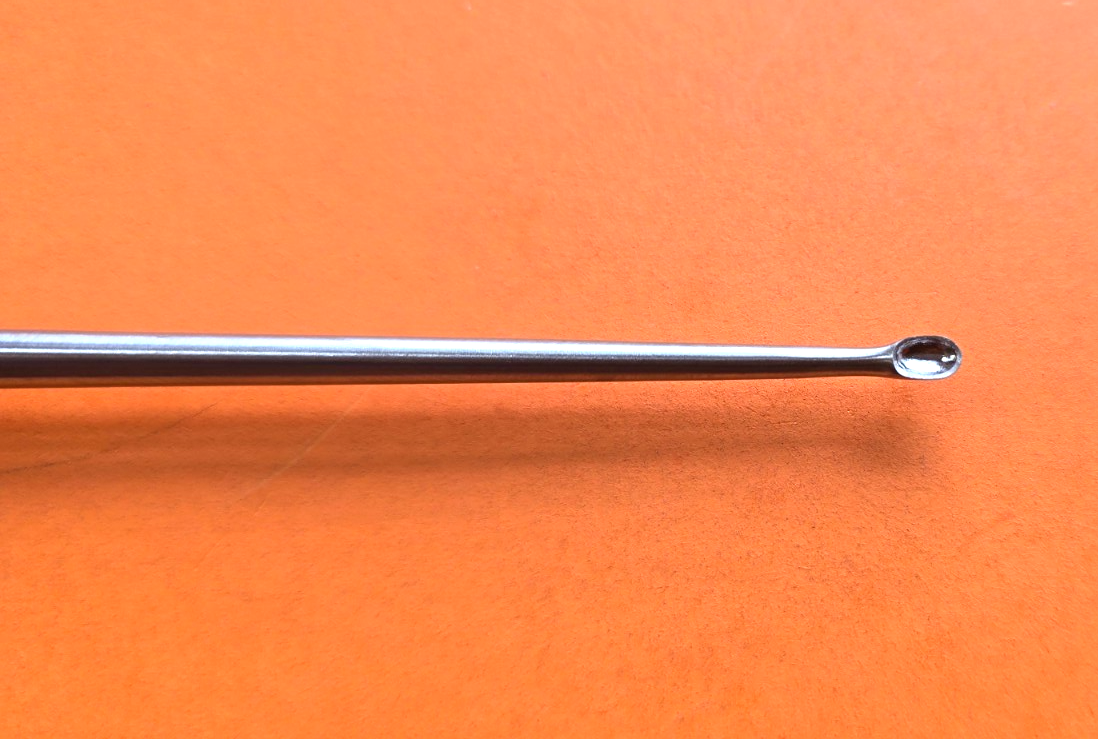 König Surgical Lemert Curette Size 0 Straight, 8" REF: MDS 3249010