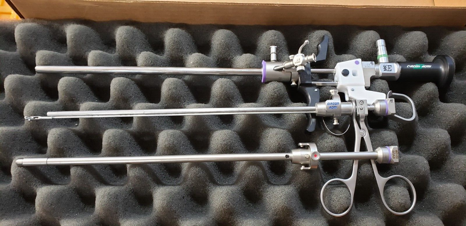 Circon Acmi Resectoscope Set,4mm x 12* degree,EVUS-22,GEIWE,E8216 Biopsy Forceps
