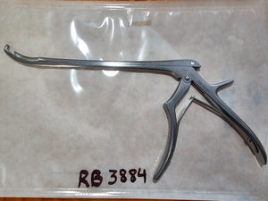 Ruggles RB3884 Orthopedic Kerrison Rongeurs 4mm Up 9" x40 Degree Up Angle