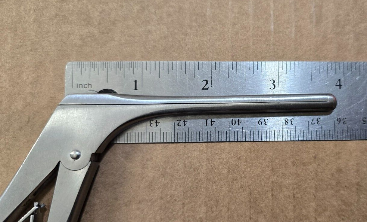 SSI 62-6205 Surgical ENT Kerrison Rongeurs 2mm x 90 Degree 4" Length