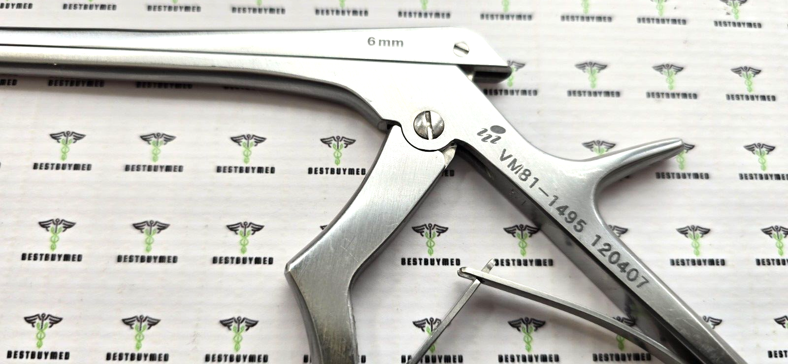 V.Mueller Orthopedic Kerrison Rongeurs 6mm Up 12" Shaft 40 degree