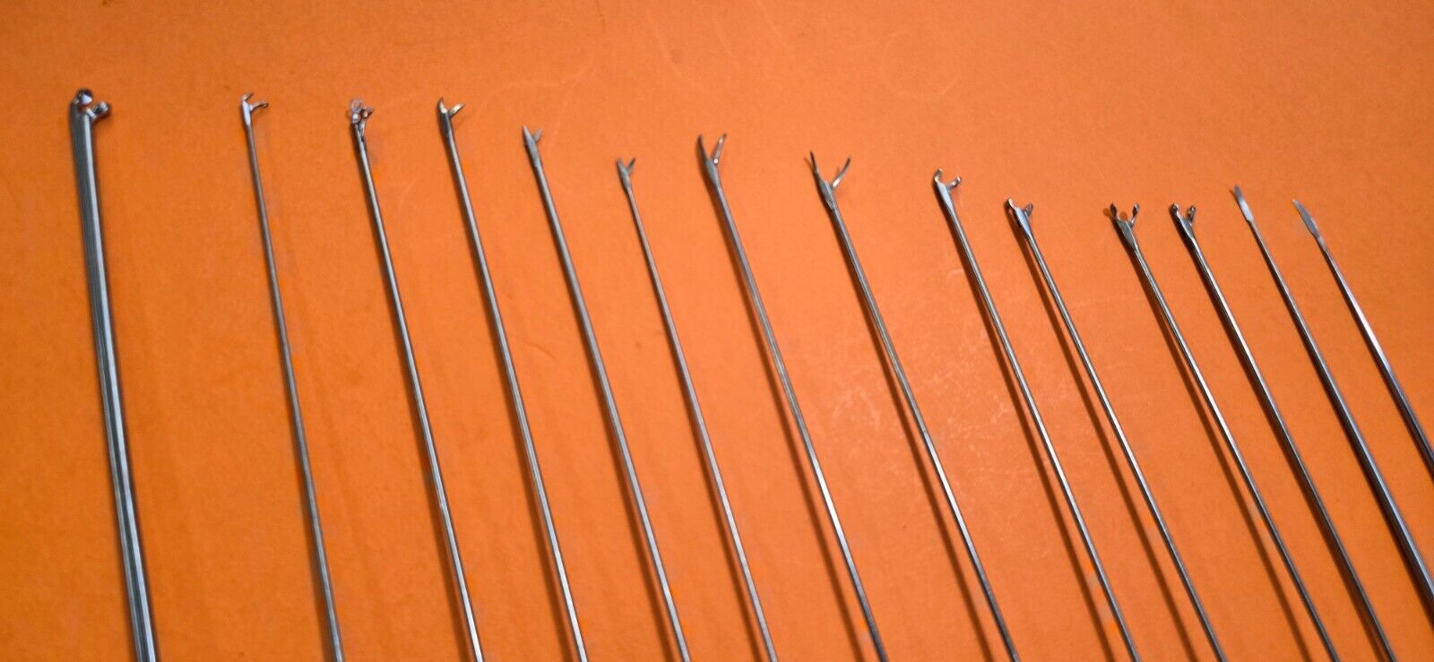 Karl Storz ,Pilling Surgical Laryngeal Instruments Set of 14-Pcs with Tray.