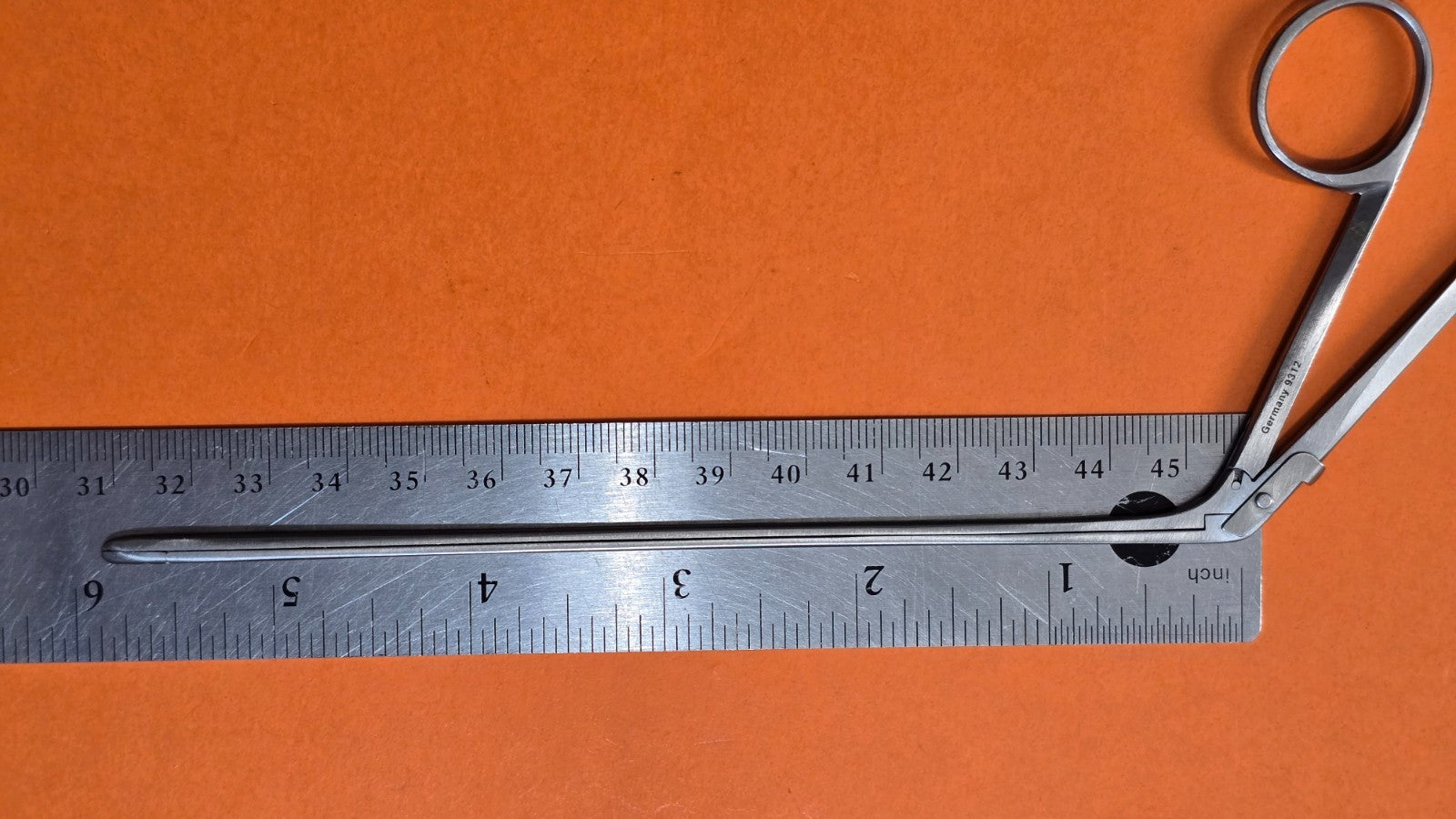 Codman 53-4002 Surgical Micro Decker Rongeur 6" Left Curved