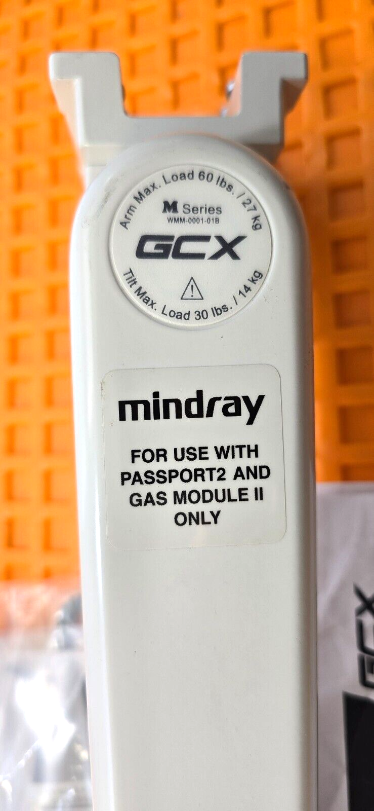 Mindray GCX M Series Rotating Arm  with Mindray Mount Passport2 & Manual.
