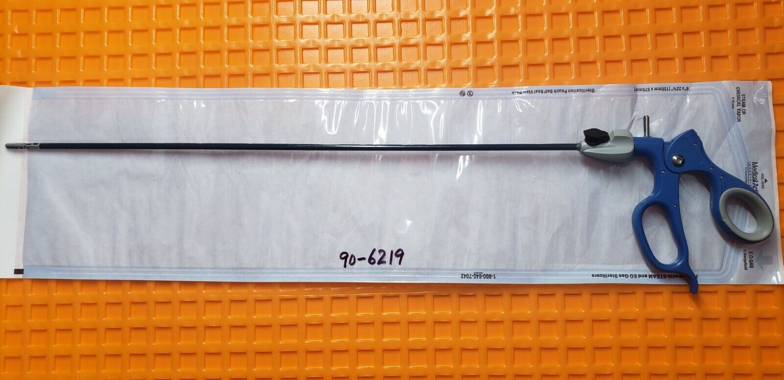 Snowden Pencer 90-6219 Laparoscopic Bullet Nose Forceps 5mmx45cm Diamond Jaw Tip