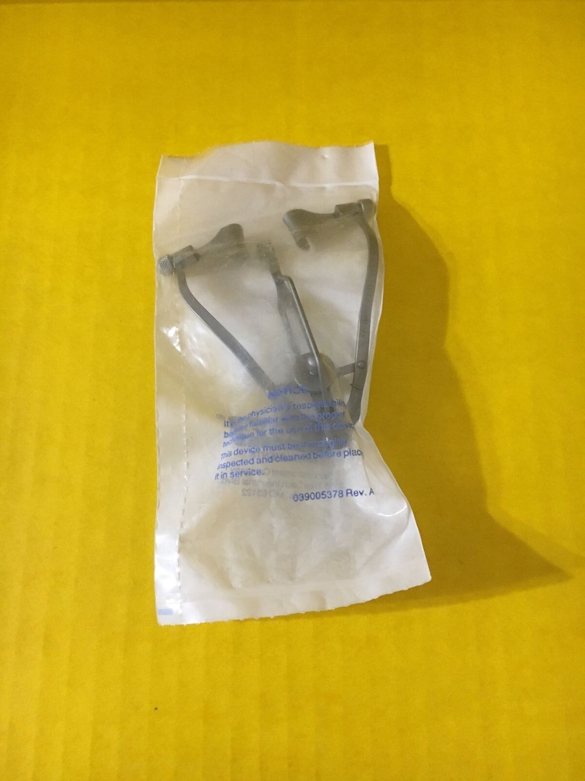 Storz Surgical Maumenee-Park Speculum REF: E4007