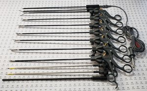 Stryker Laparoscopic 5mm x 33cm Monopolar Instruments Set of 13-Pieces Reusable