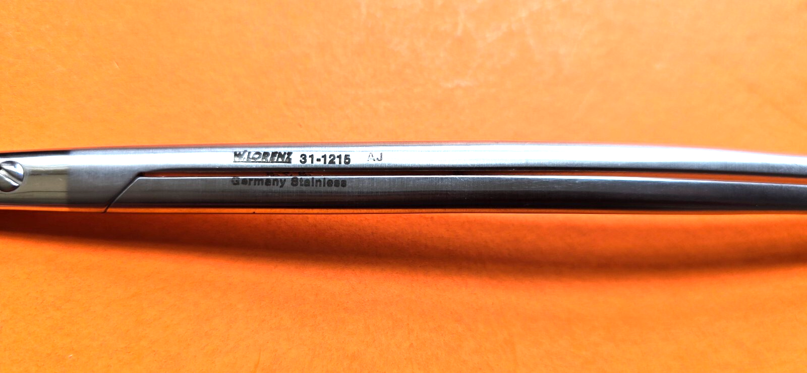 W.LORENZ Surgical Satinsky Vascular Scissors 9 1/2" Curved Shanks & Curved Tips