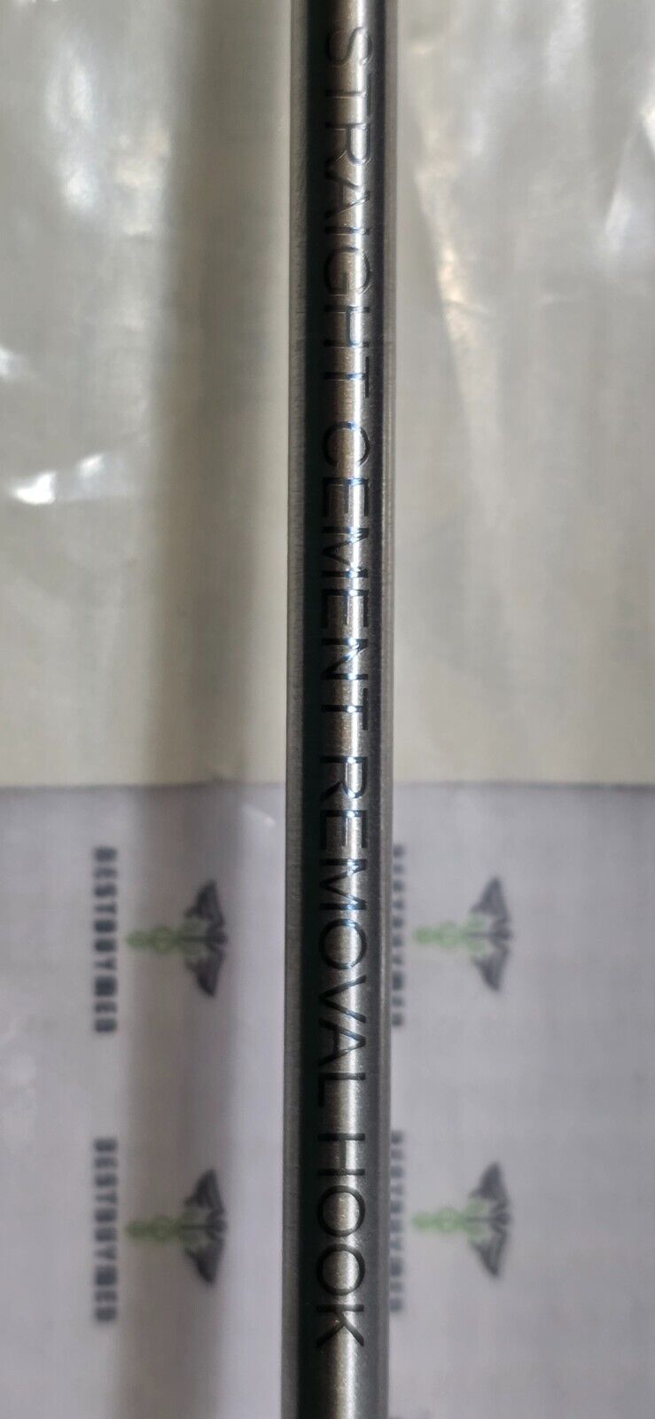 INNOMED S7560 Orthopedic Straight Cement Removal Hook Curette 10mm