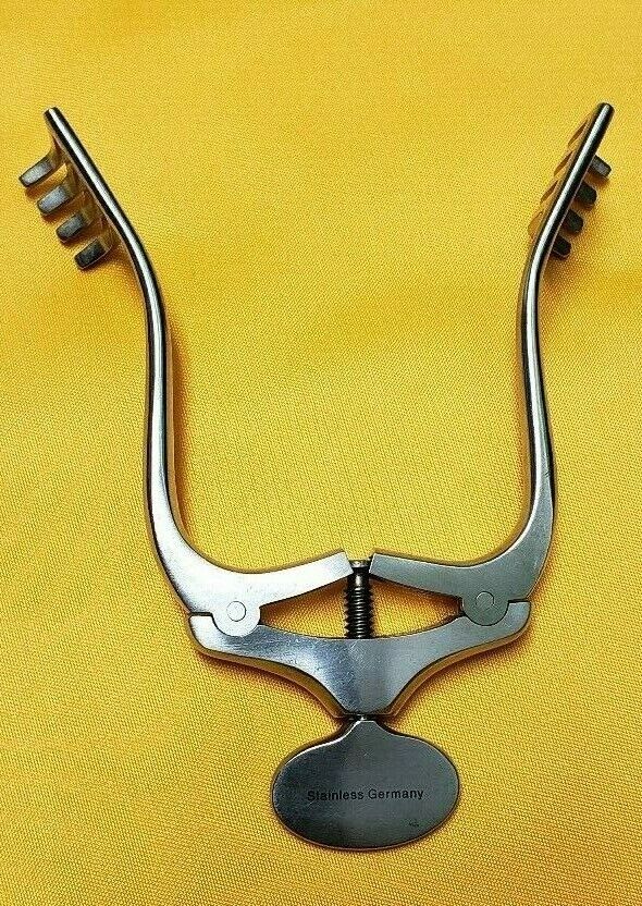 Miltex 11-4 Surgical JANSEN Retractor, 4.5" Spread 3" (4x4 Blunt Prongs)