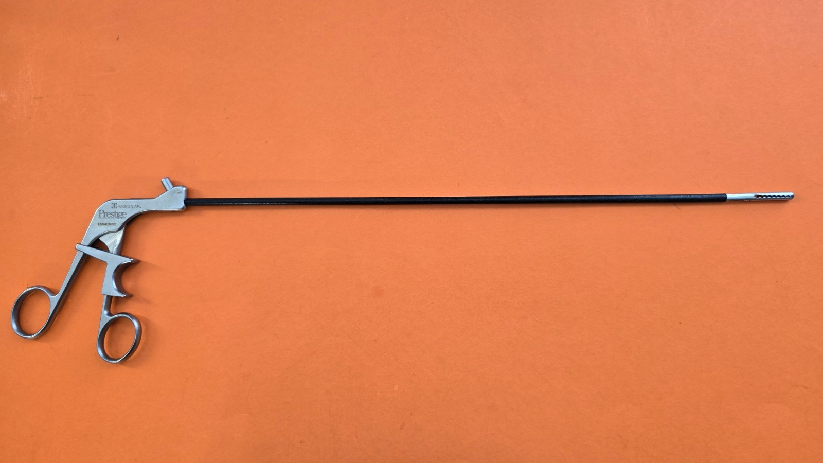Aesculap 8360-00 Atraumatic Grasping Forceps 5mm x 36cm Single Action
