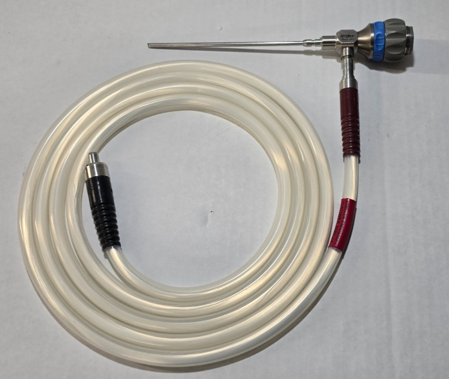 Stryker Arthroscope 4.0mm x 30° Speed Lock C-Mount  Adaptor & Fiber Optic Cable