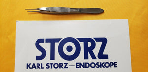 Storz E1654 Surgical Ophthalmic Lester Fixation tissue Forceps 1x2 teeth