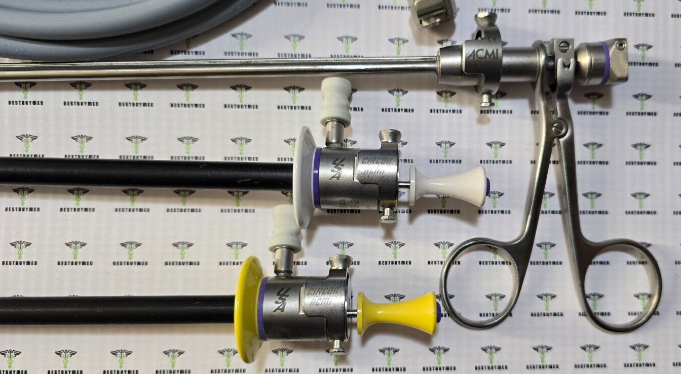 Gyrus Acmi EIWE Working Element Resection Set W- Fiber Optic Cable