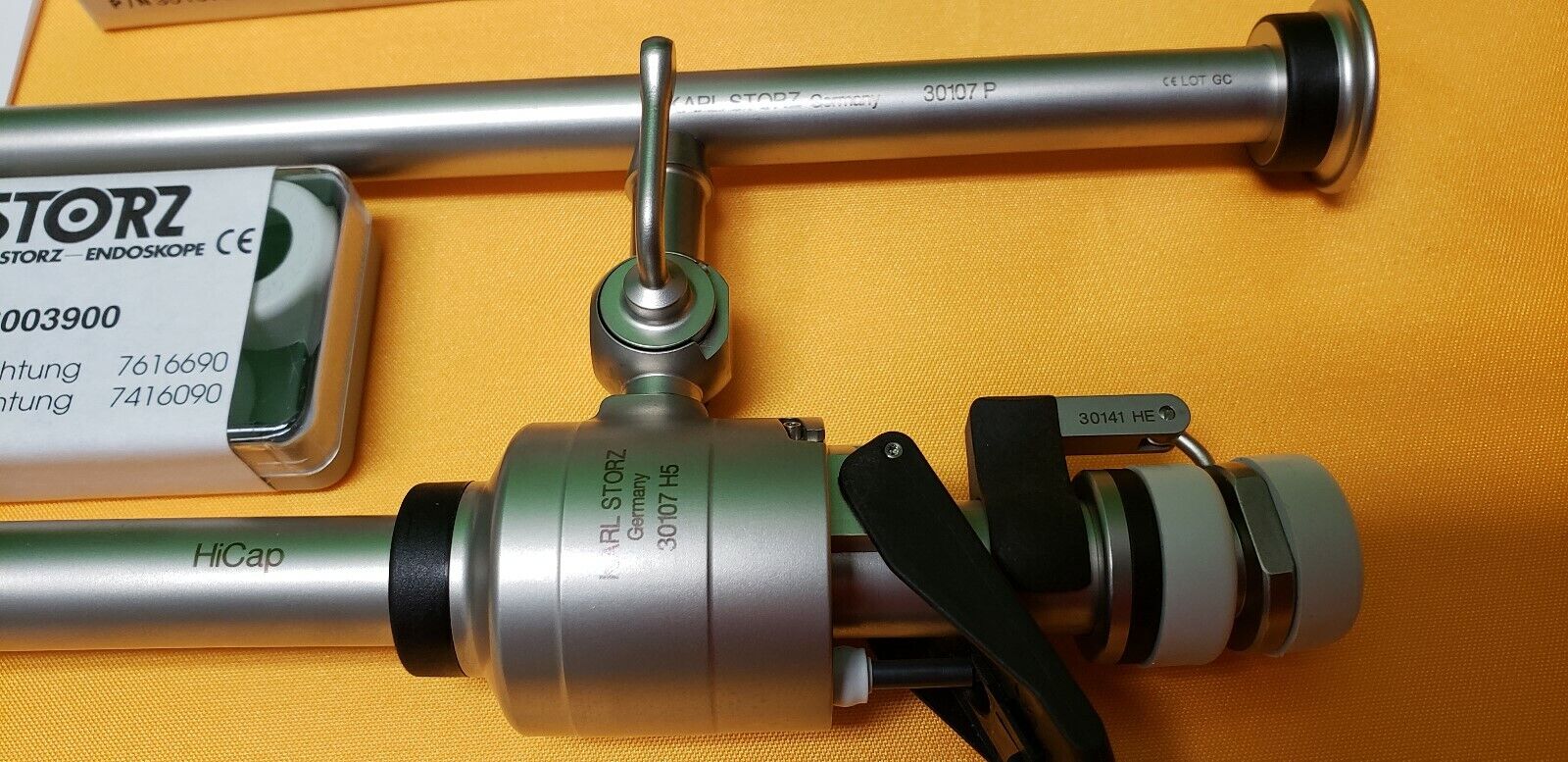Storz 30107H5 Laparoscopic 13mm x 11.5cm Pyramidal, Hicap Connection