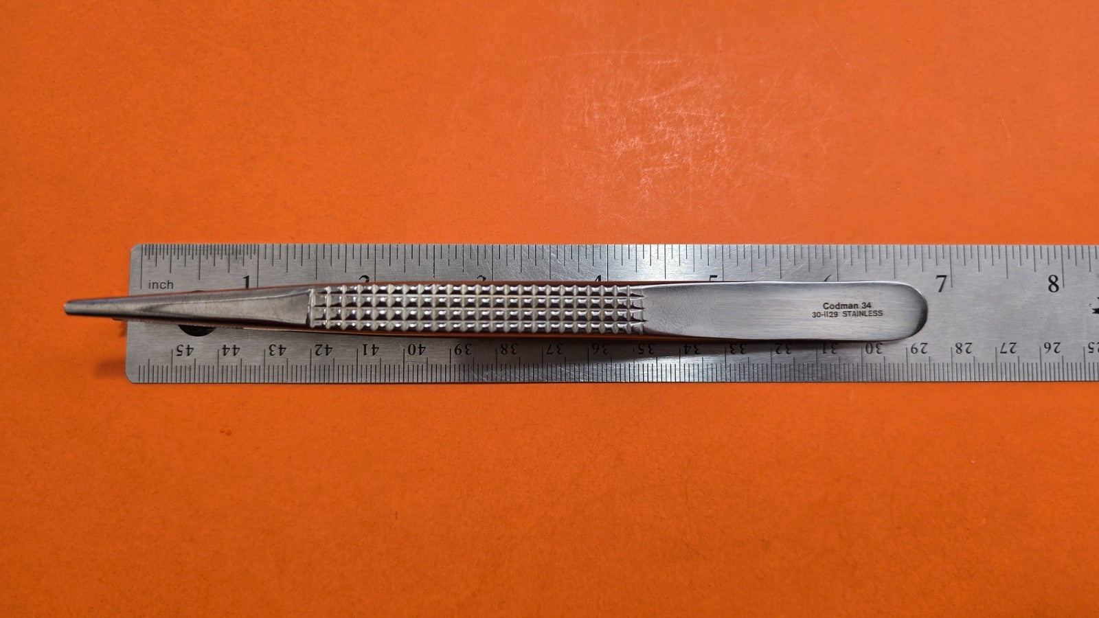 Codman 30-1129 Surgical Boney Tissue Forceps 6 3/4" (1x2 teeth) Lot of 3 units