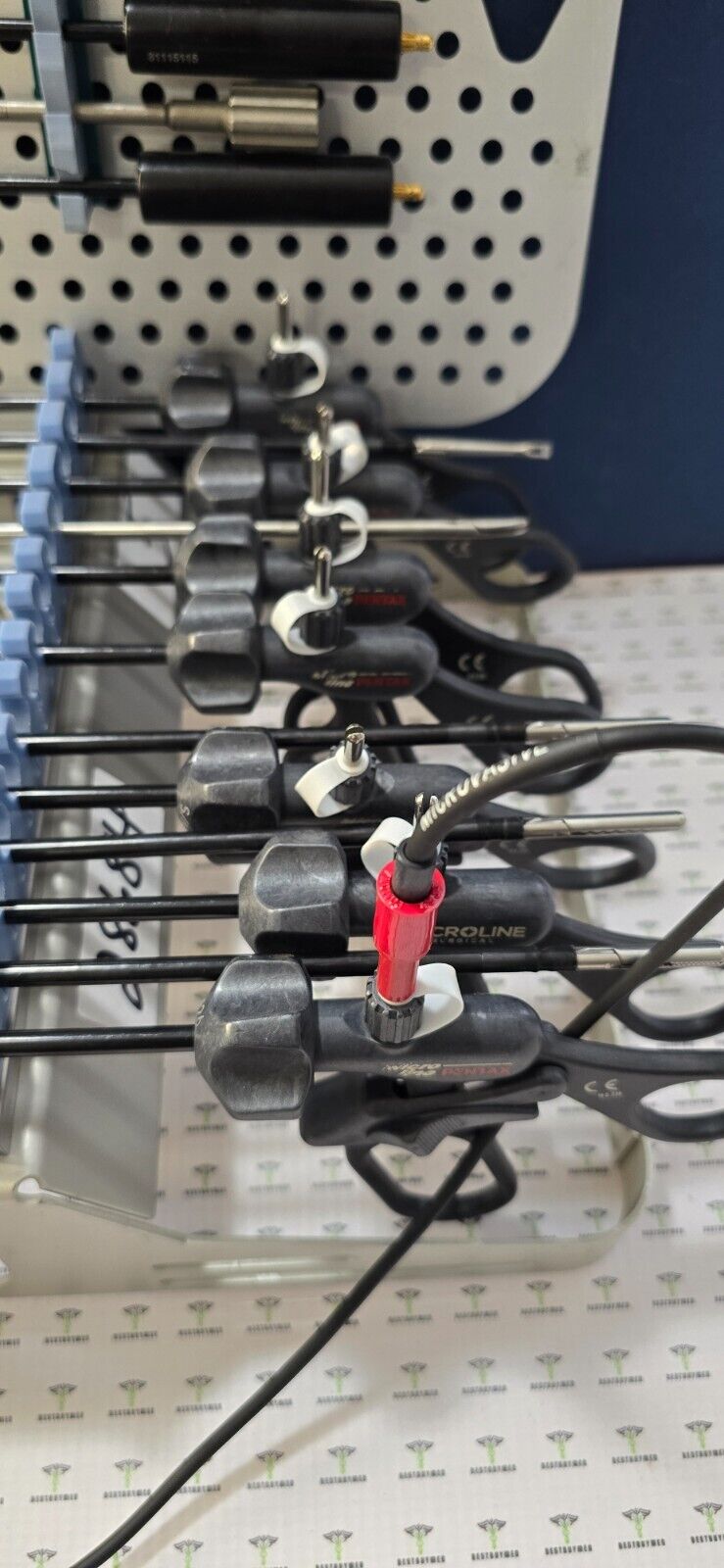 Stryker/Microline Laparoscopic 5mm x 30cm Monopolar Instruments Set of 18-Pieces