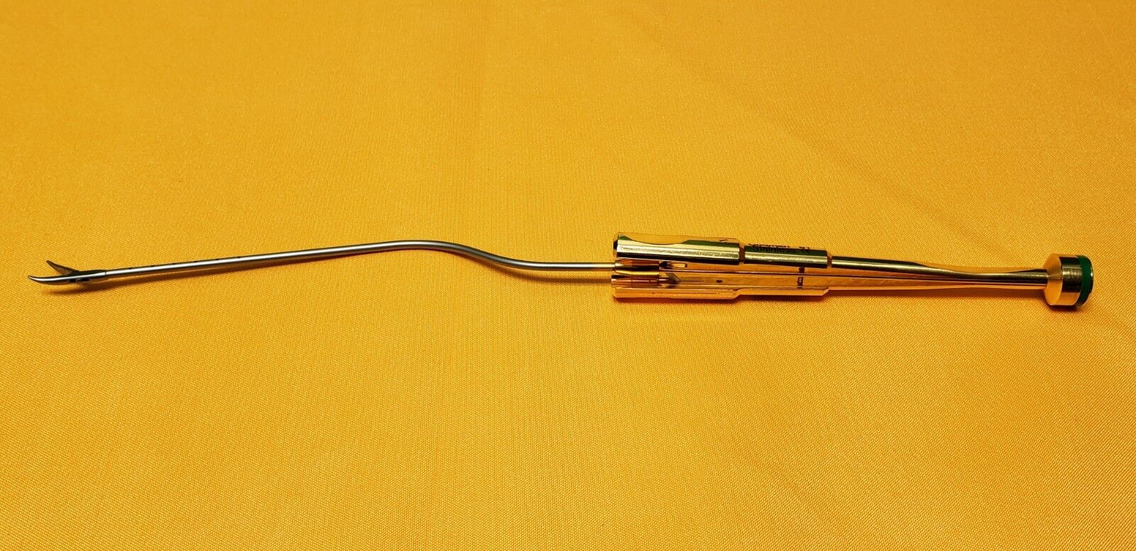 Codman Surgical Bayonet Forceps Curved Left 0.75mm Green REF: 80-2068