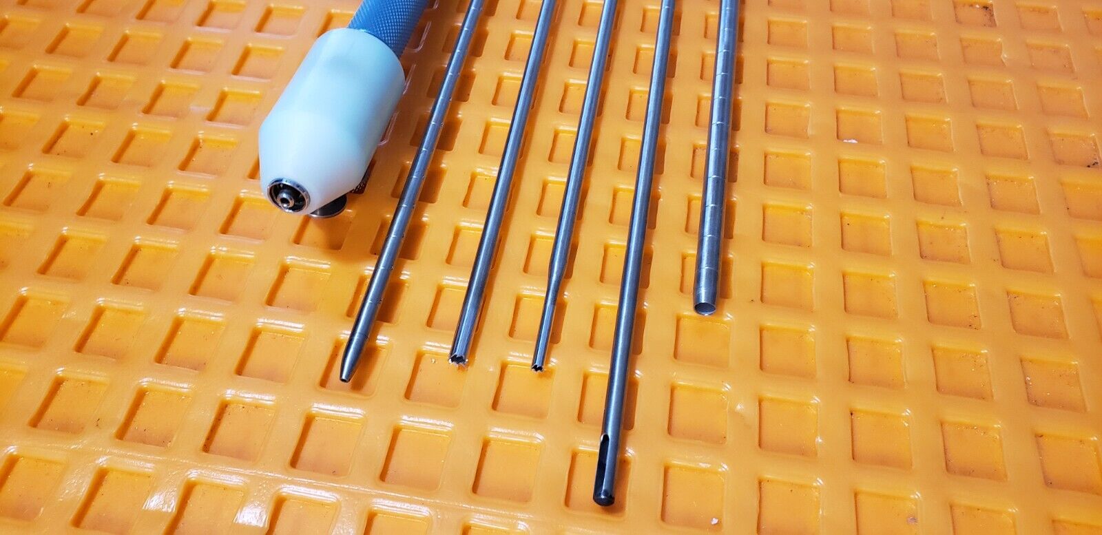 Pilling USA 53-1015 Surgical Cannula Set of 5 with Handle