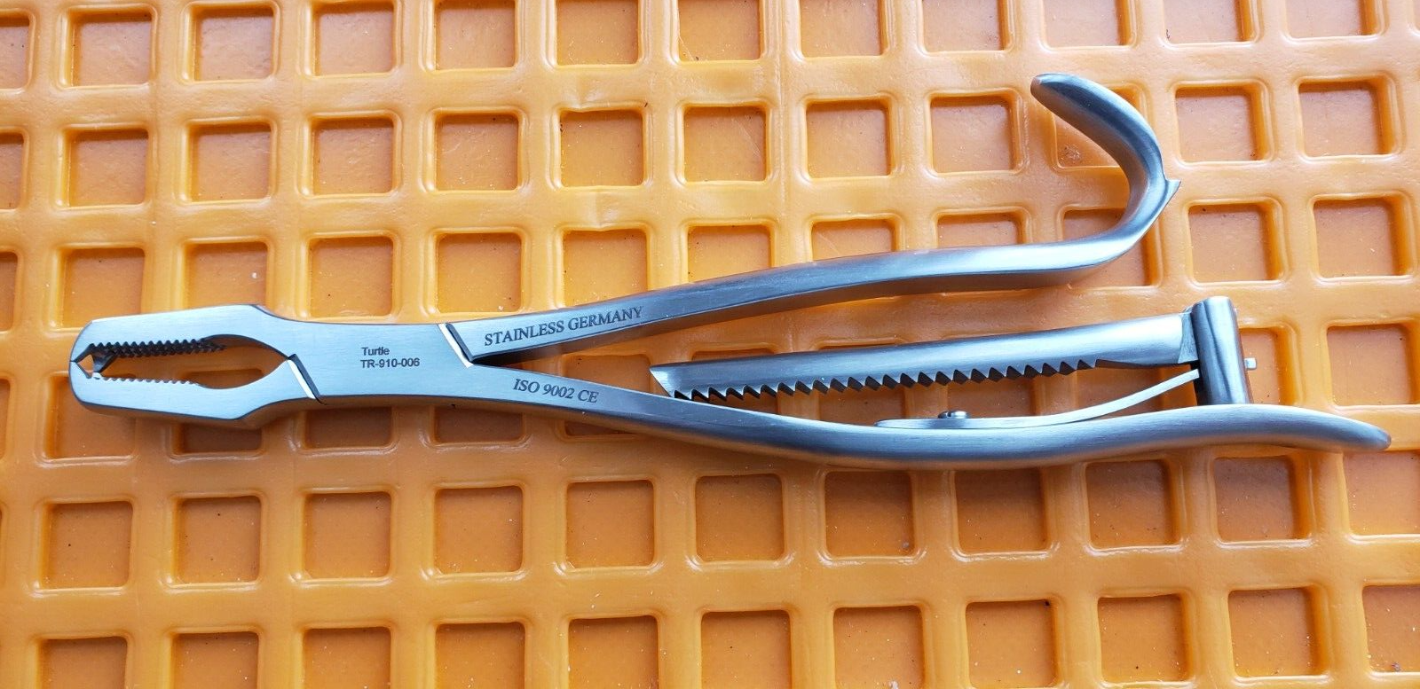 Turtle Orthopedic Pediatric KERN Bone Holding Forceps 6.5" W- Ratchet