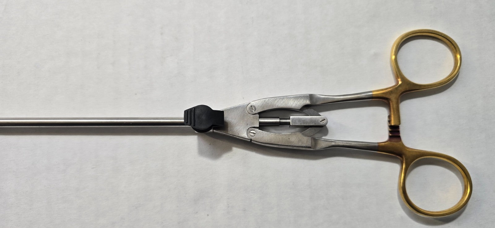 MILLENNIUM Laparoscopic Needle Holder 5mm x 35cm Carbide Jaws.