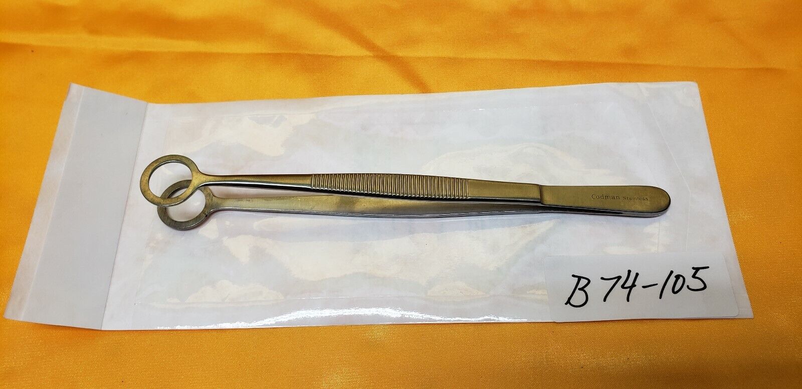 Codman Surgical 30-1118 Tweezer Forceps 7" .