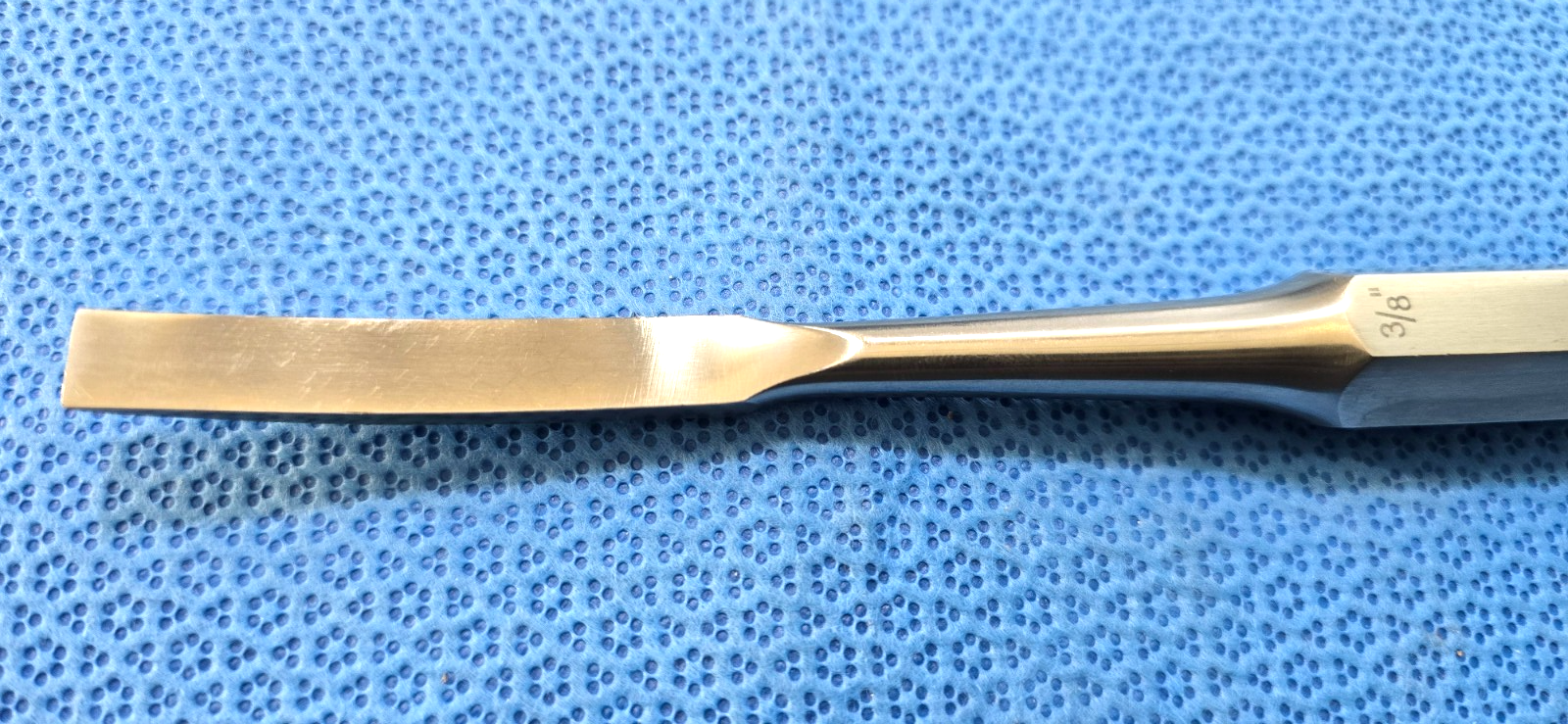 Jarit 250-161 Orthopedic Hibbs Osteotome 9.5" Curved Size 3/8"