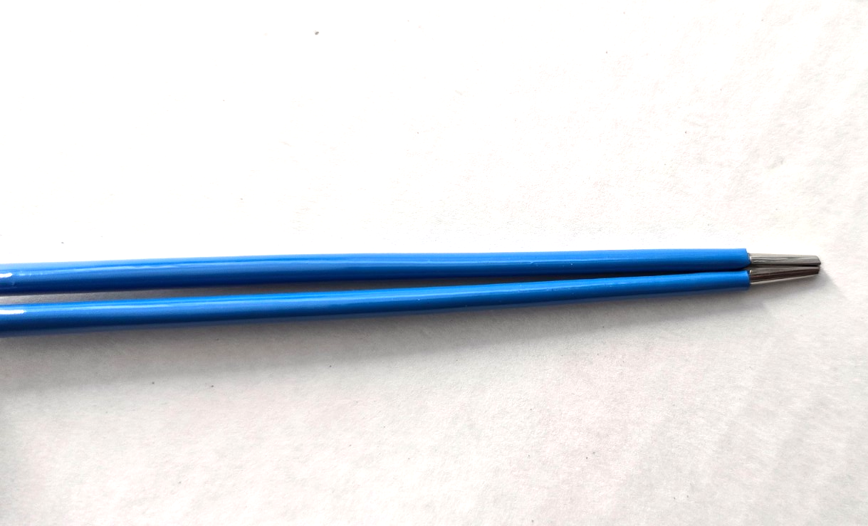 Turtle Surgical Yasargil Bayonet Bipolar Forceps 9" Blue Coated & Bipolar Cord