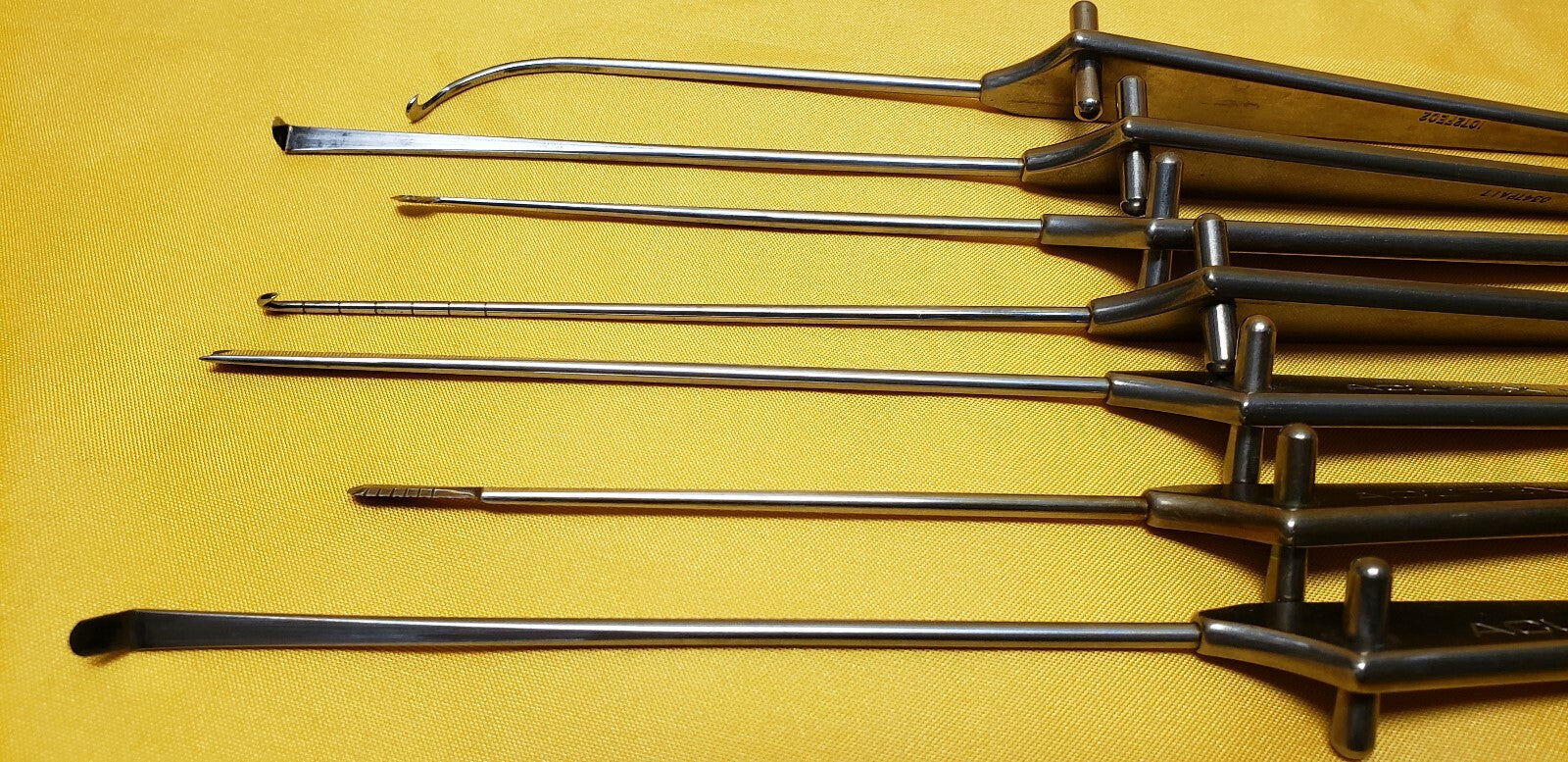Acufex Arthroscopy & Sports Medicine Hook,Probe and Knives Set of 7
