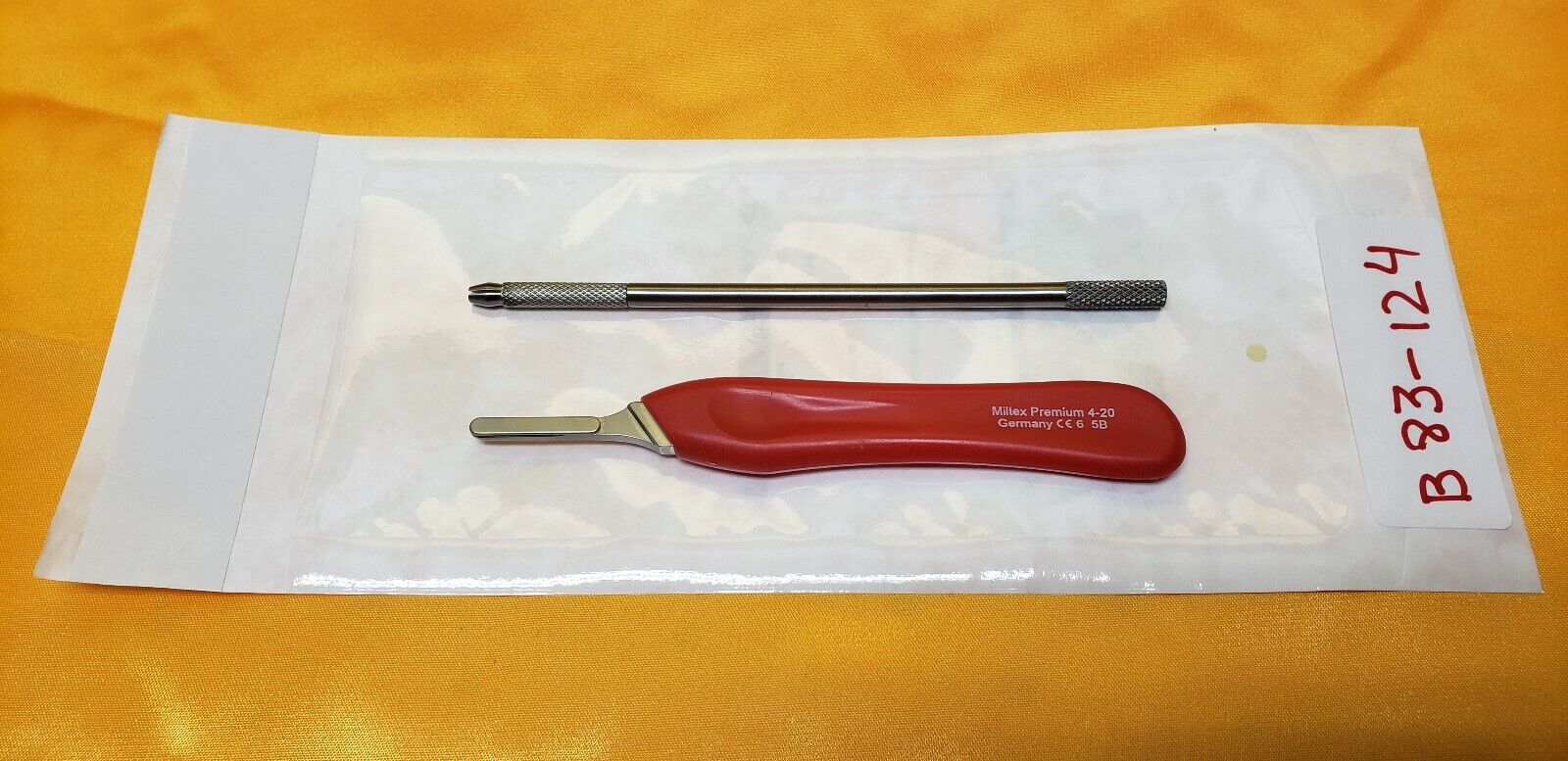 Miltex Self Locking Blade Handle 4-20 Knife Handle No,6 Fitting Blade 20 thru 25