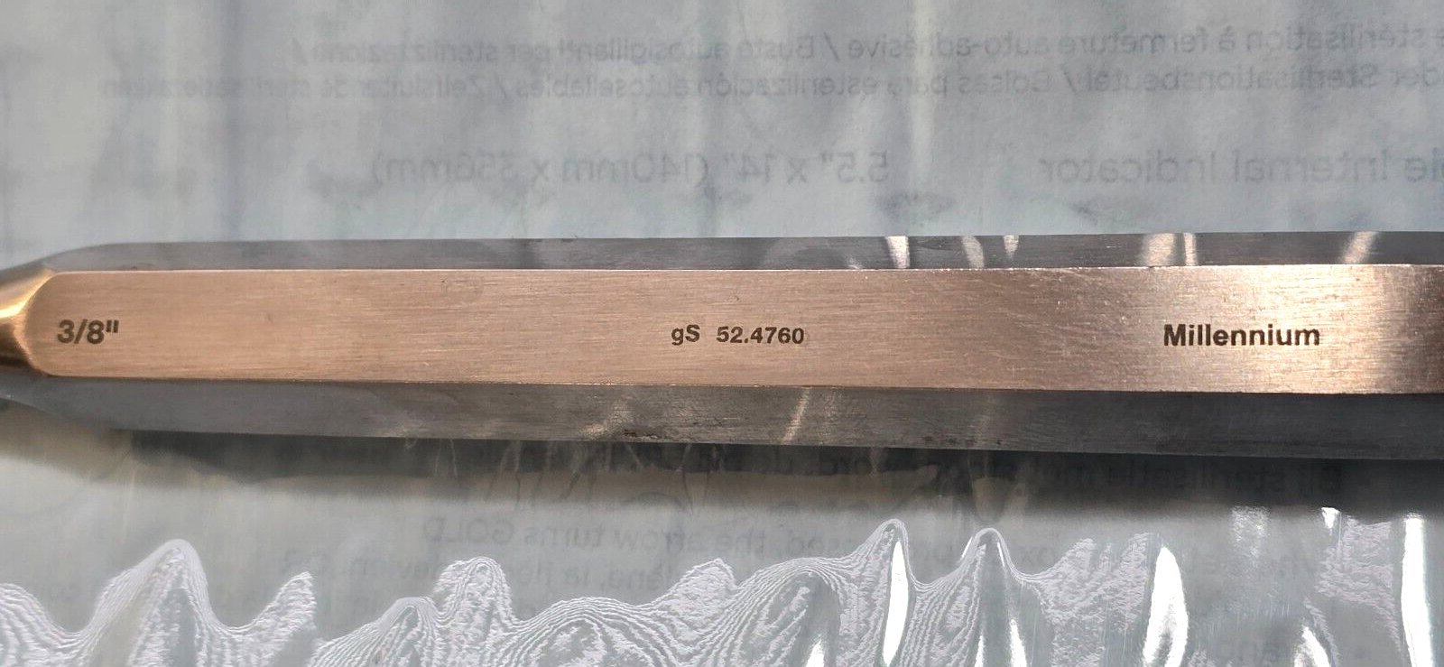 Millennium Surgical Orthopedic Hibbs Spinal Osteotome 3/8"  Wide Curved