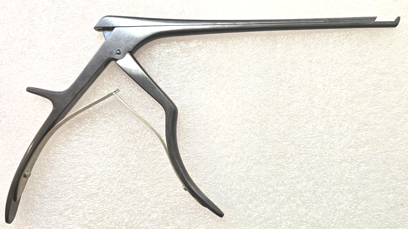 V.Mueller Orthopedic Spurling  Kerrison Rongeurs 8" shaft 4mm 40* up Black