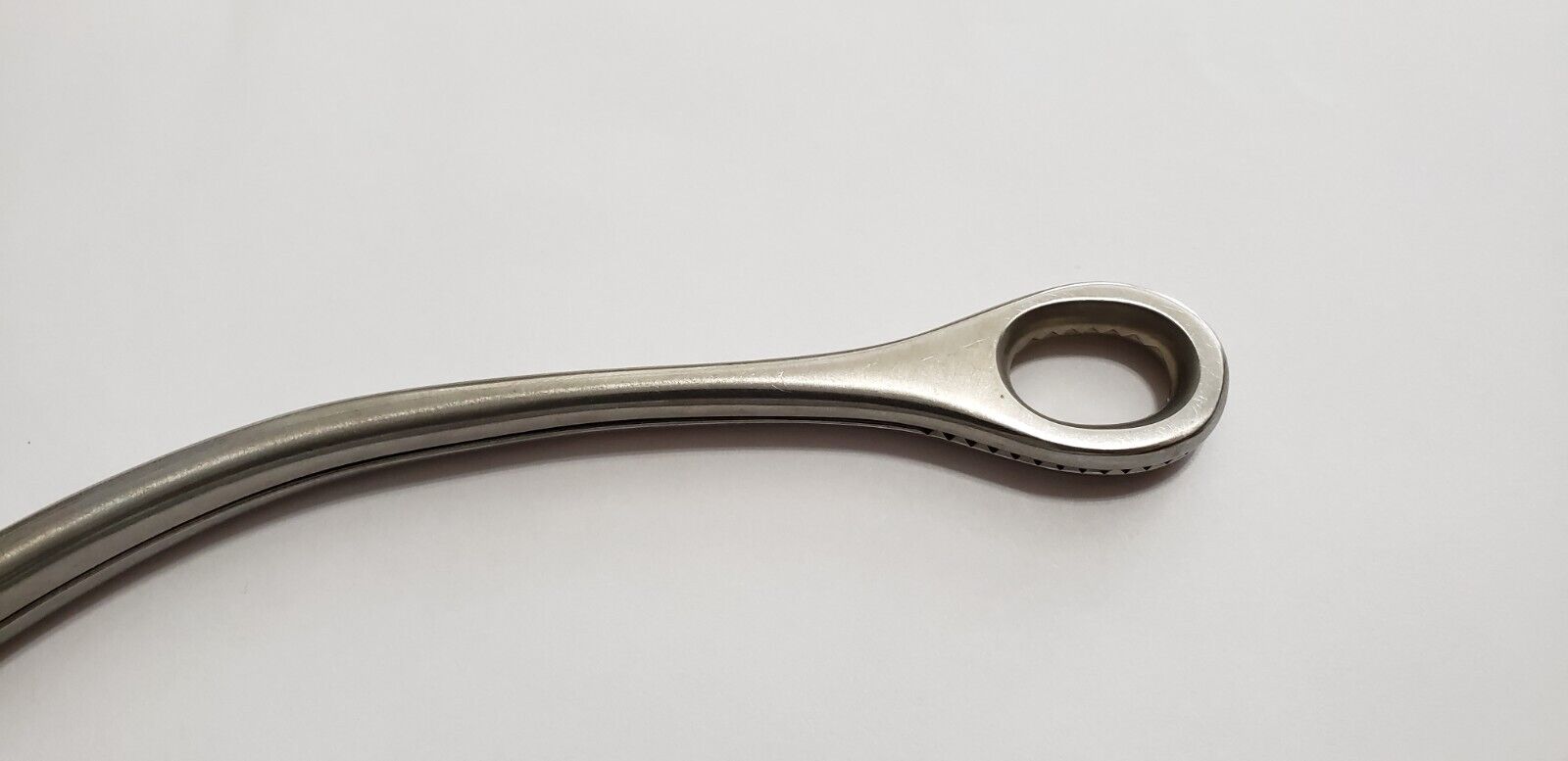 Storz 40400K Surgical Sponge Forceps 10" Curved Jaw & Shanks