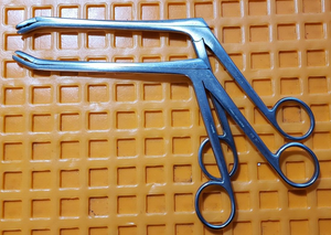 Codman Surgical Orthopedic Spurling Rongeur 6mm x 10mm Up & Down Angled Set